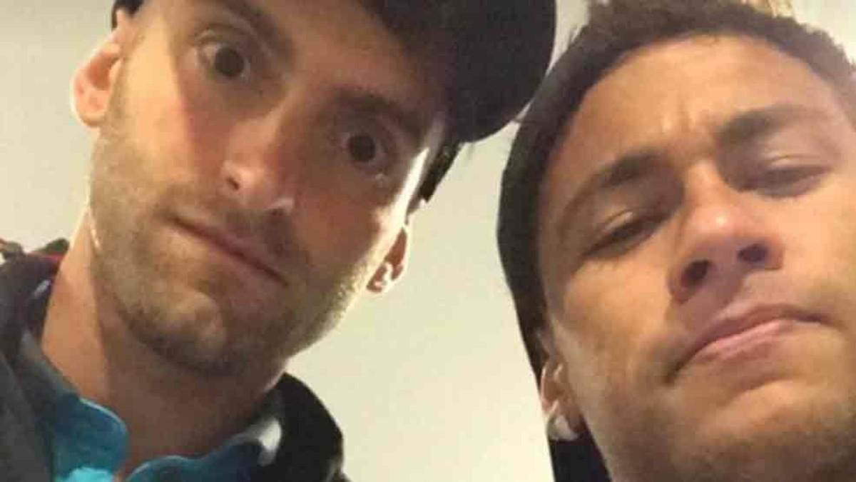 Neymar y Baptistao ya se han visto en Cornellà