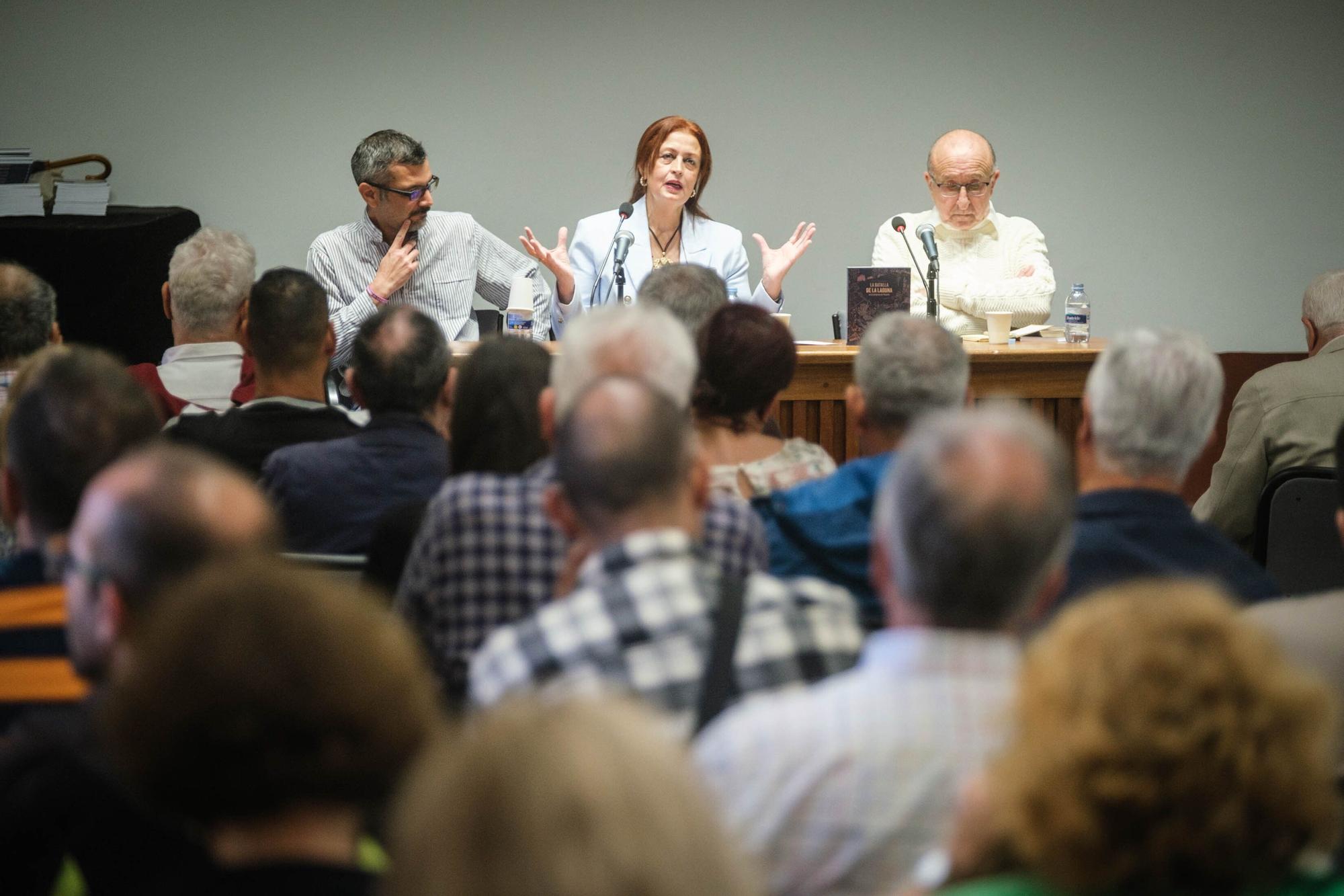 Presentación del libro ‘La batalla de La Laguna en la conquista de Tenerife’, obra de Antonio Tejera Gaspar.