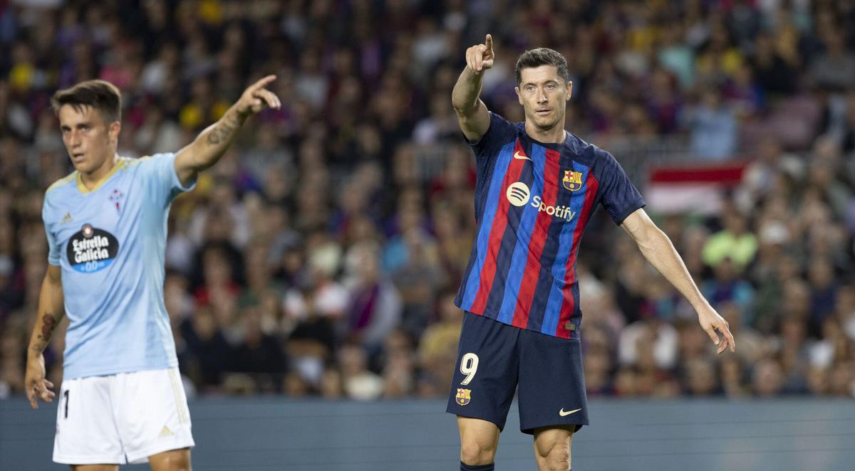 Lewandowski, contra el Celta