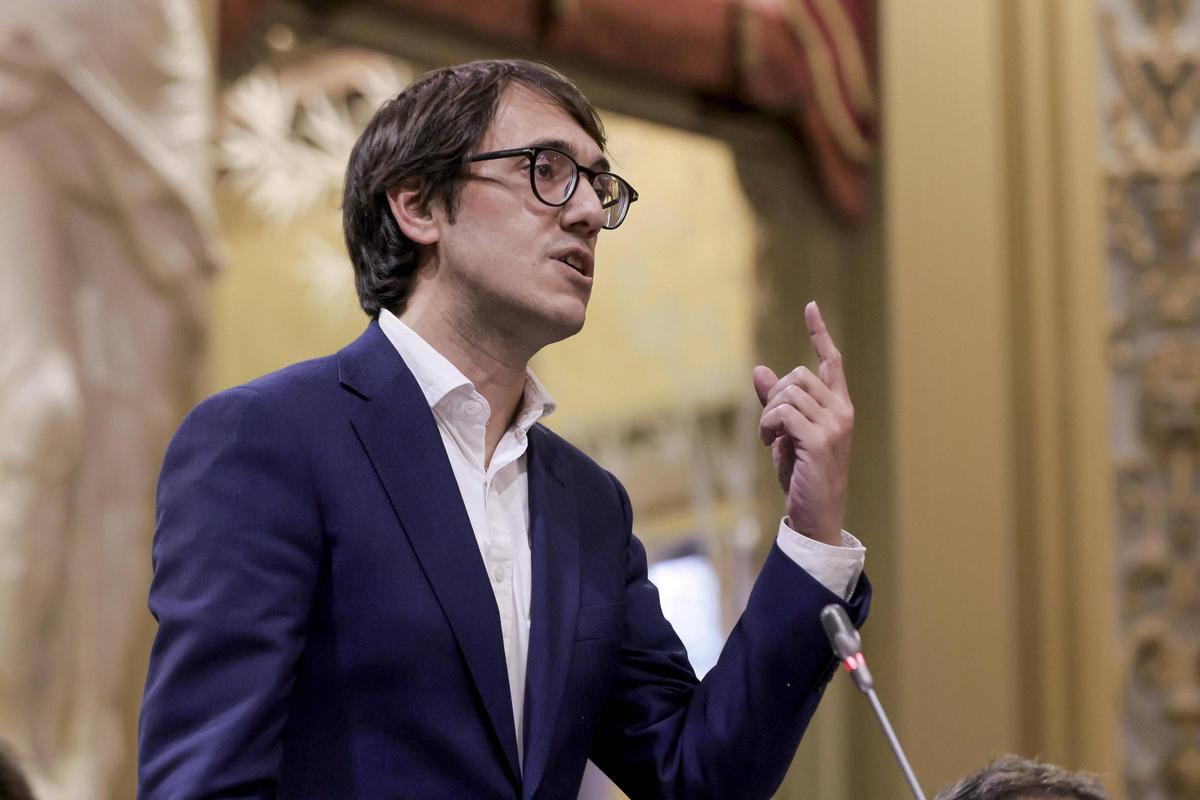 Iago Negueruela, portavoz del PSIB