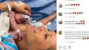 Enrique Iglesias y Anna Kournikova publican fotos de su tercer hijo.