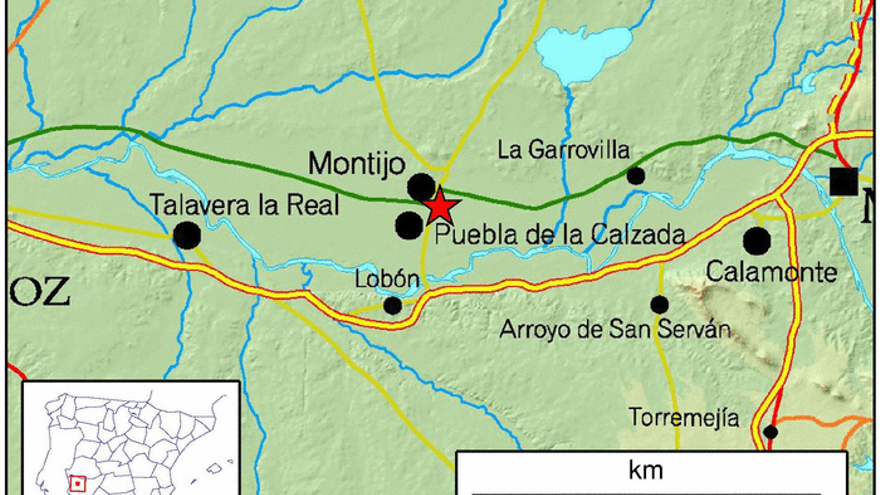 Montijo registra un terremoto de 2,5 grados en escala de Richter