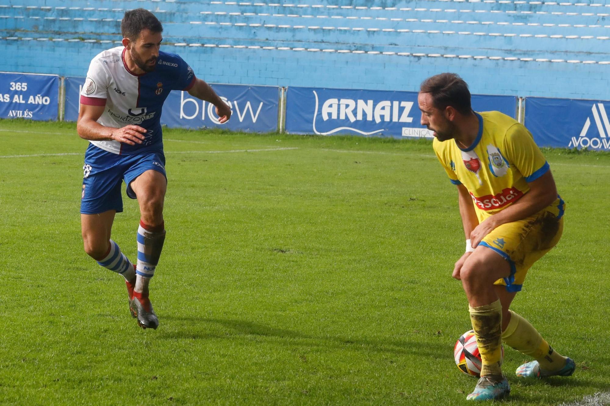 EN IMÁGENES: Así fue la victoria del Avilés ante el Arandina (2-1)