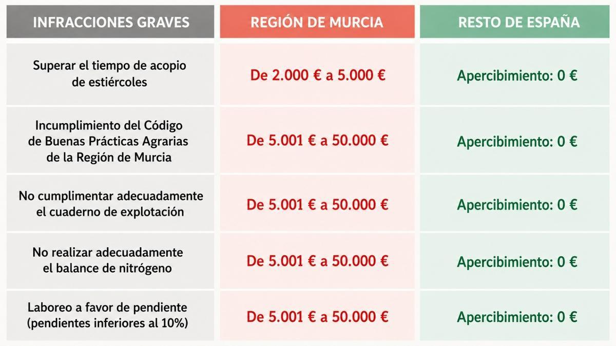 Contiene el régimen sancionador más desproporcionado de todos los Estados miembros.