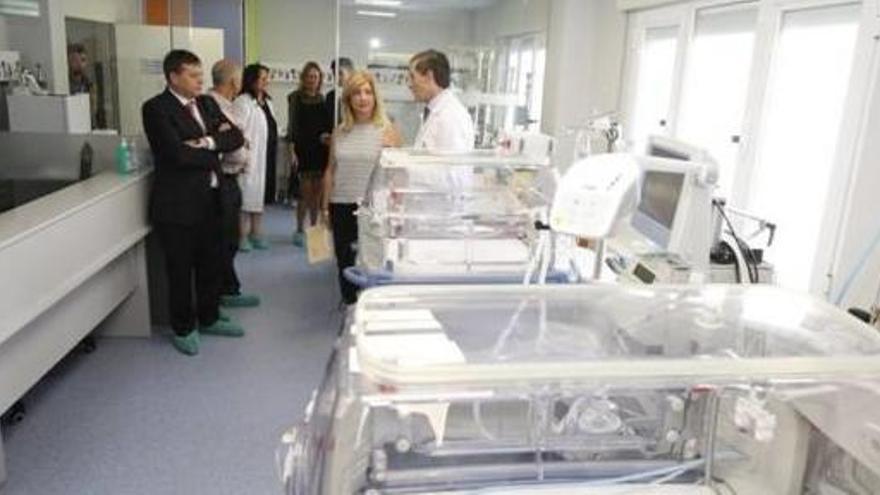 Inauguran una UCI neonatal para bebés  de menos de un kilo