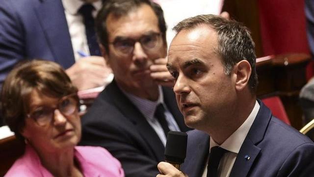 El primer ministre francès, Sébastien Lecornu, dilluns.