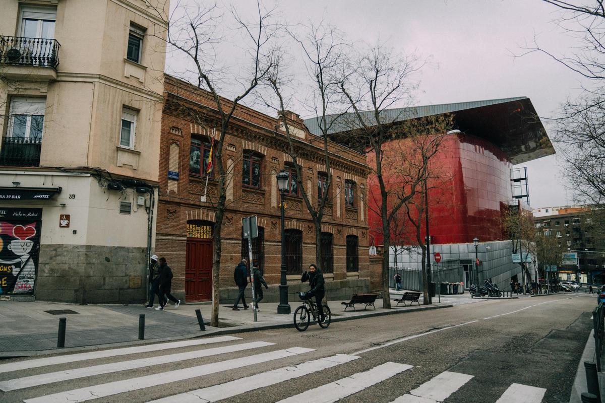 Vista del edificio Argumosa 41, al lado del Museo Reina Sofía, que albergará el Museo de Memoria Democrática.