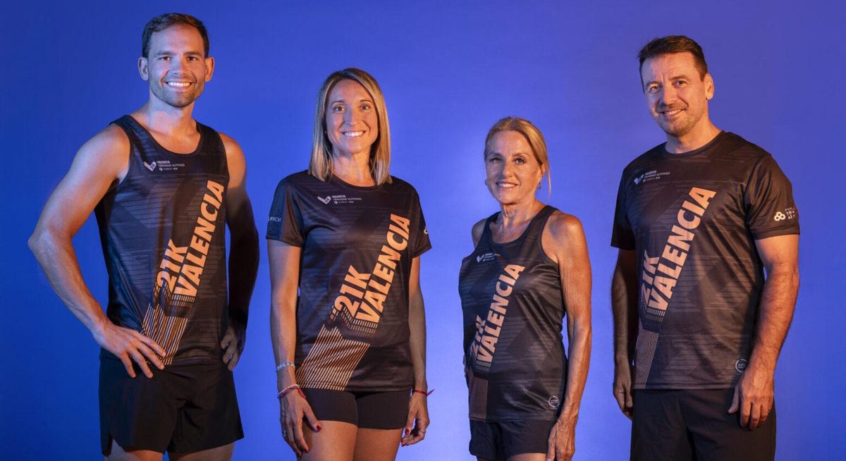 Official t-shirts of the Valencia Half Marathon