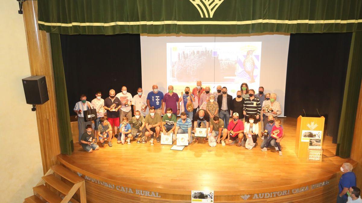 Imagen de grupo de los ganadores del tradicional concurso de Reclam de Boca, que suma 27 ediciones, en l’Alcora.