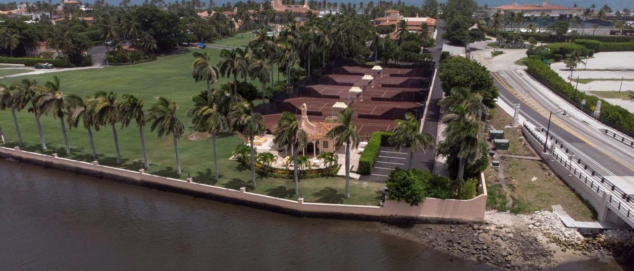 La residència de l’expresident dels Estats Units a Florida. | REUTERS