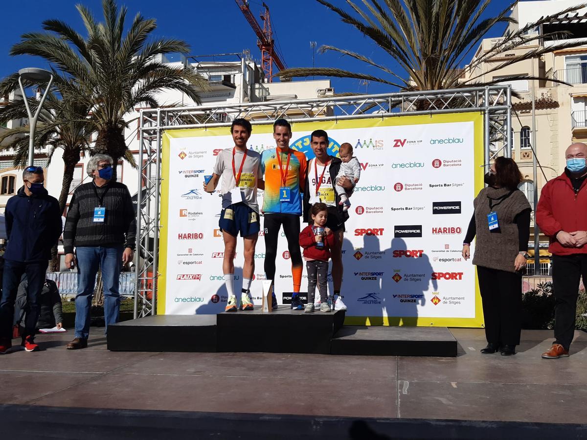 Carles Montllor y Elisabet Karlsson ganan la Media Maratón de Sitges