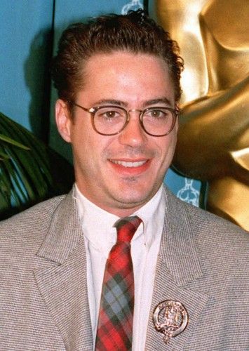 Esta foto, de 1993, muestra a un joven Robert Downey cuando empezaba a saborear las mieles del éxito. Ese mismo año fue nominado a los Oscars por su papel en 'Chaplin'