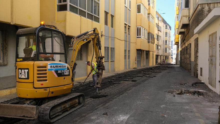 Avanza el asfaltado de las calles de los barrios de Casablanca I y El Lasso