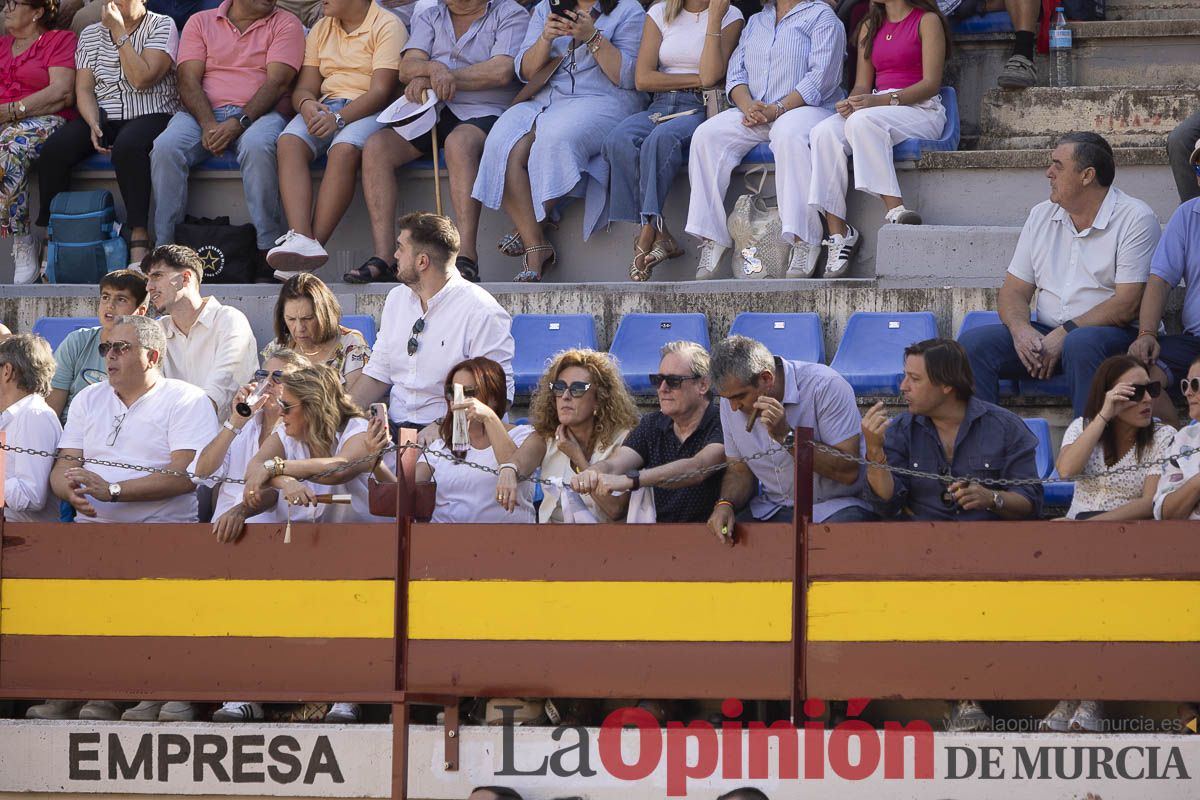 Corrida de toros en Abarán (El Fandi, Emilio de Justo, El Payo)