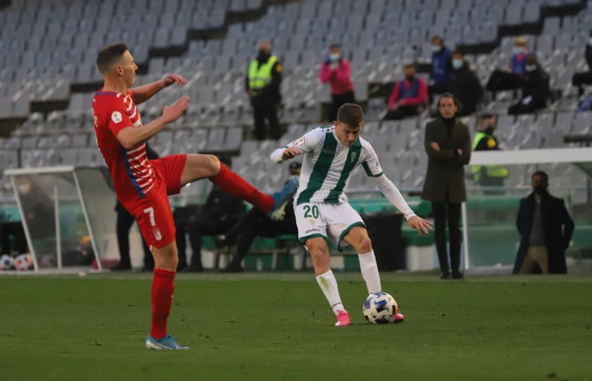 Las imágenes del partido Córdoba CF-Recreativo Granada