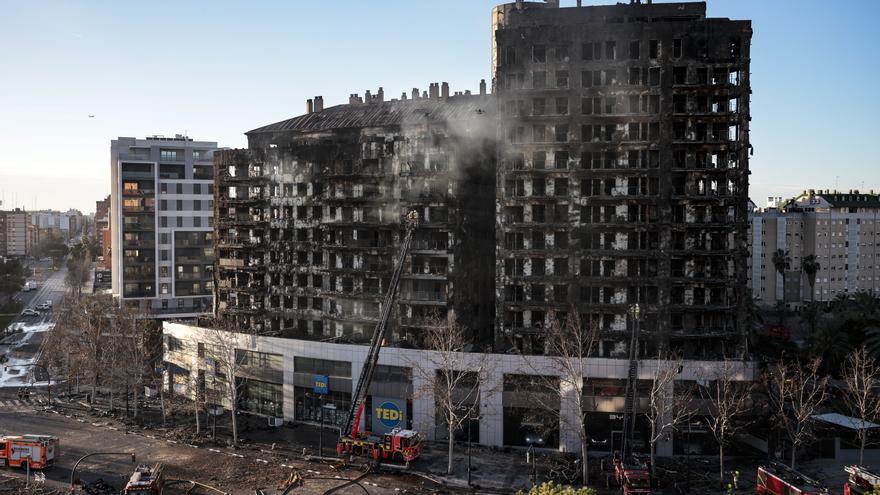 El fuego del incendio de Valencia se originó en un electrodoméstico de la cocina