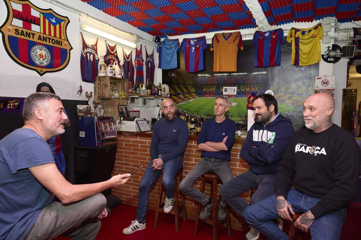 'Pilseners' atendió a SPORT en la sede de la PB Sant Antoni