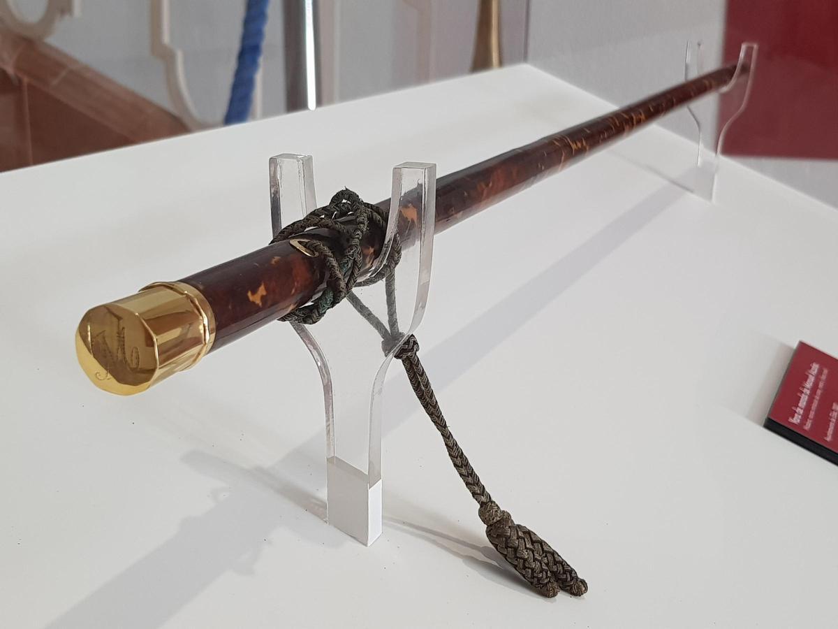 Detalle de la Vara de Azaña