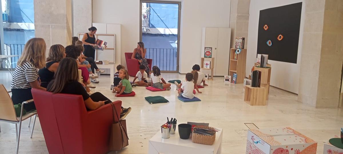Actividades infantiles en el MACA