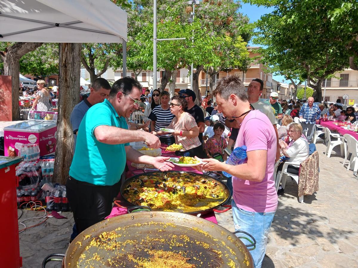 Las paellas organizadas por el Ayuntamiento de Sineu.