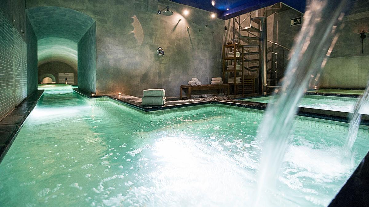 Spa del Hospes Palacio del Bailío, en Córdoba.