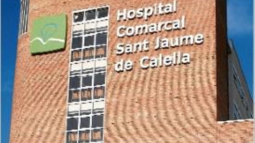 L&#039;hospital de Calella, seu de la Corporació de Salut del Maresme i la Selva.