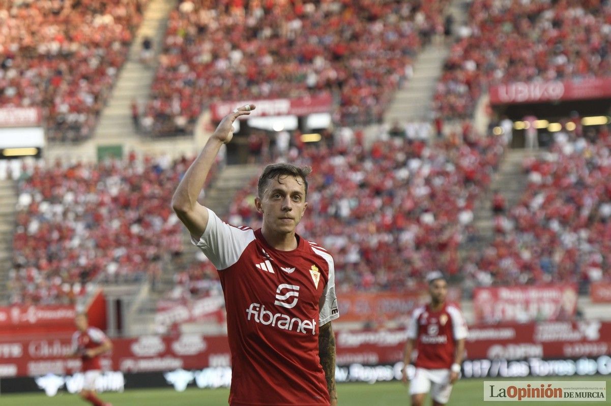Así fue el encuentro del play off del Real Murcia y el Nástic en la lucha por el ascenso