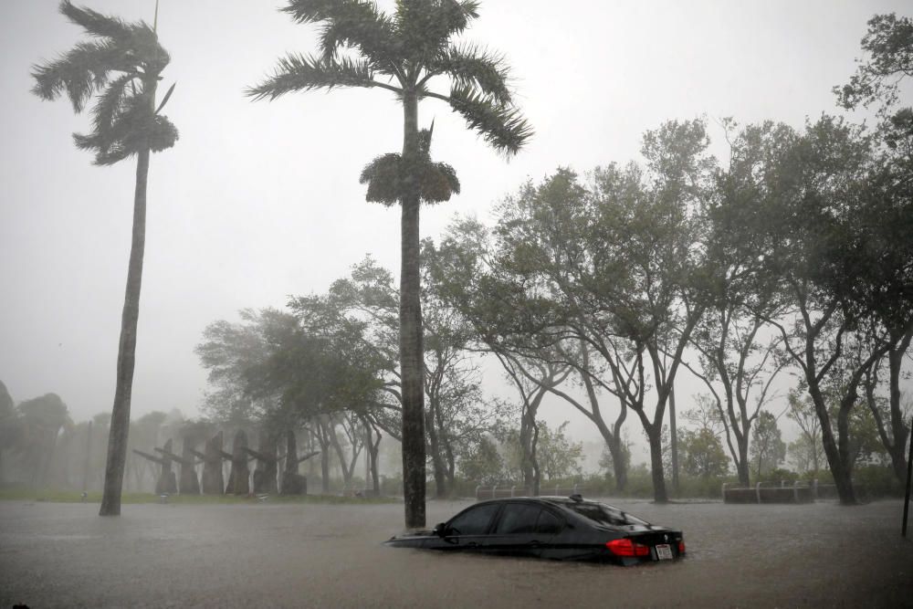 El paso del huracán Irma por Florida