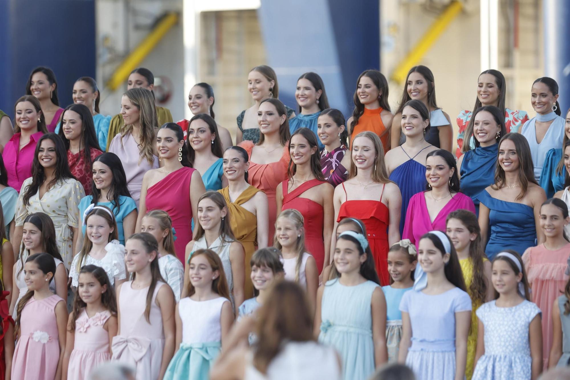 Todas las candidatas a Fallera Mayor de Valéncia