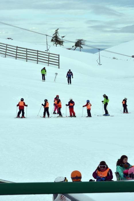 Reapertura de la temporada de esquí en Pajares