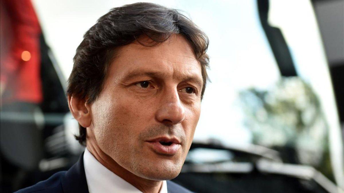 El director deportivo del PSG, Leonardo, anunció nuevas reuniones