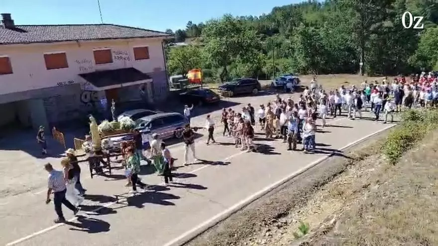 VÍDEO | Calabor y Portelo recuperan la fiesta de la "Pascoela" en la frontera