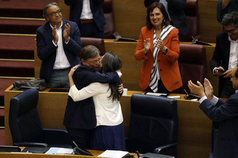 Segunda sesión del pleno de investidura de Puig