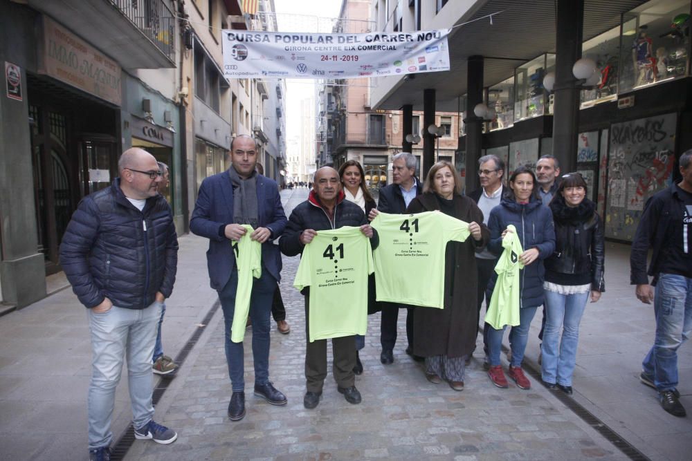 La Cursa del Carrer Nou escalfa motors: 2.500 atletes hi participaran aquest diumenge a Girona