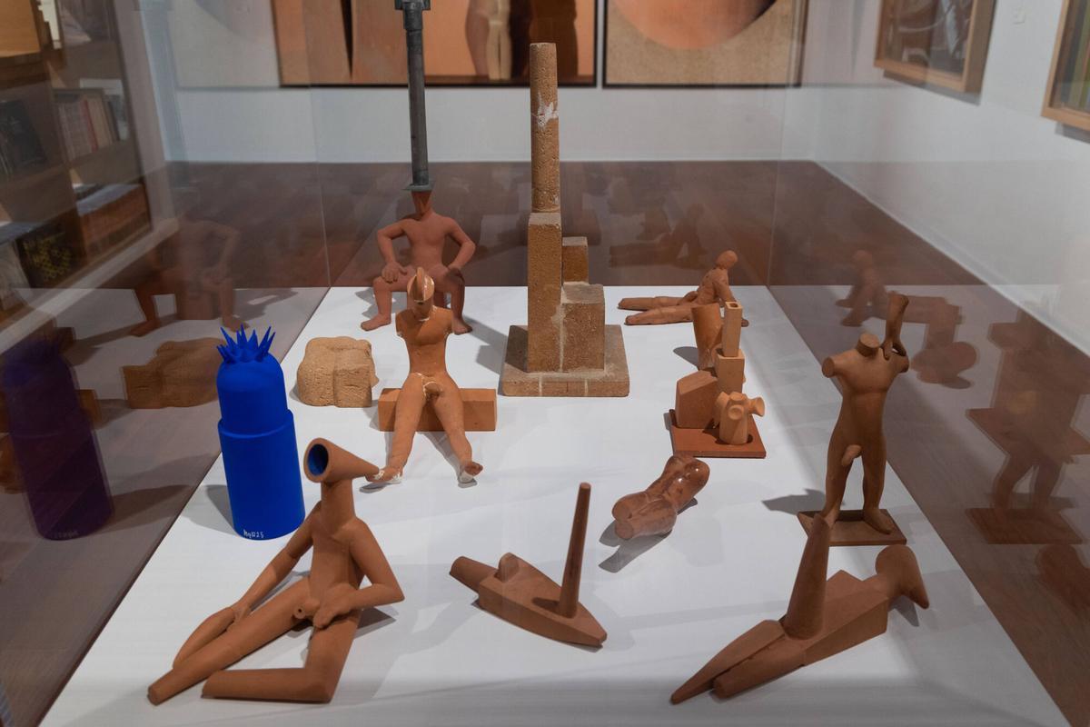 Valencia. VLC. Miquel Navarro en su estudio museo en Mislata