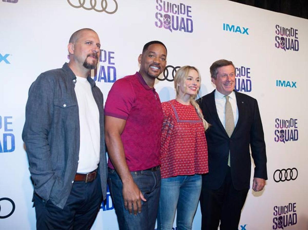 Presentación en Toronto de 'Suicide Squad'.