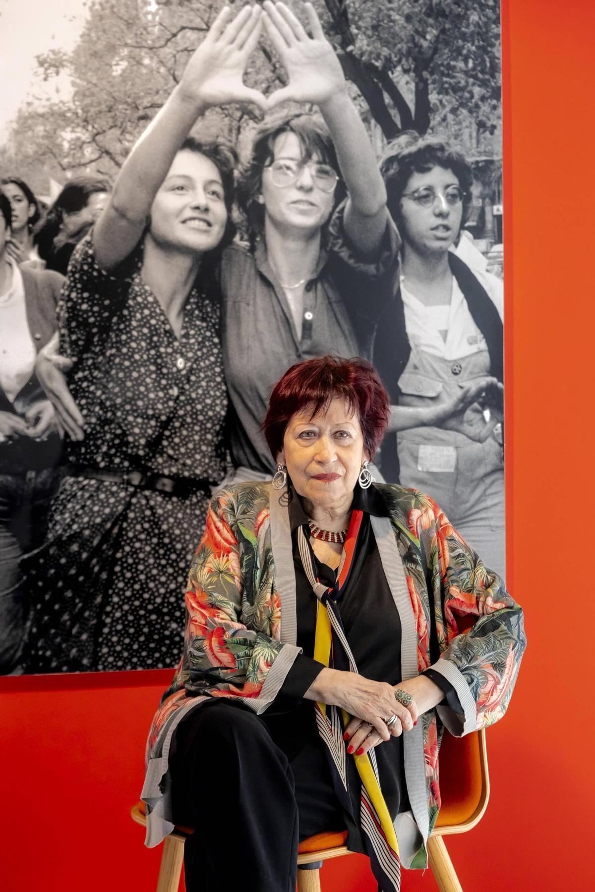 La fotógrafa Pilar Aymerich
