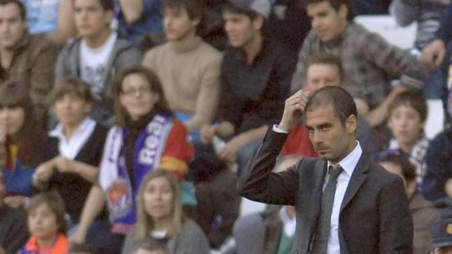 Guardiola, técnico del Barcelona, no quiere confianzas ante el Bayern