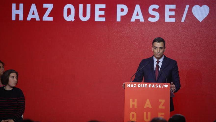 Haz que pase: el Psoe presenta su lema de campaña