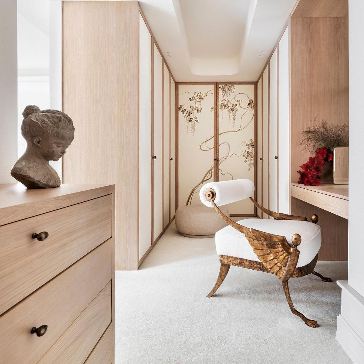 Vestidor de Tamara Falcó en su nuevo ático en Madrid