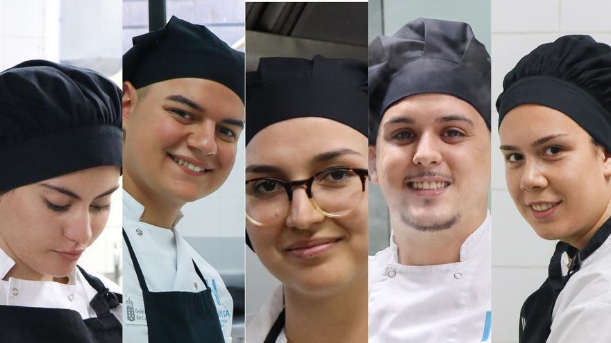 Canarias participa en el V Concurso Nacional de Escuelas de Cocina 'Protur Chef 2023' con cinco estudiantes de Hecansa