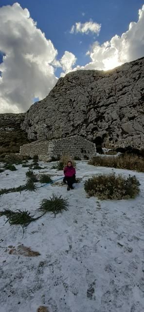 So erleben die Menschen den Schnee auf Mallorca