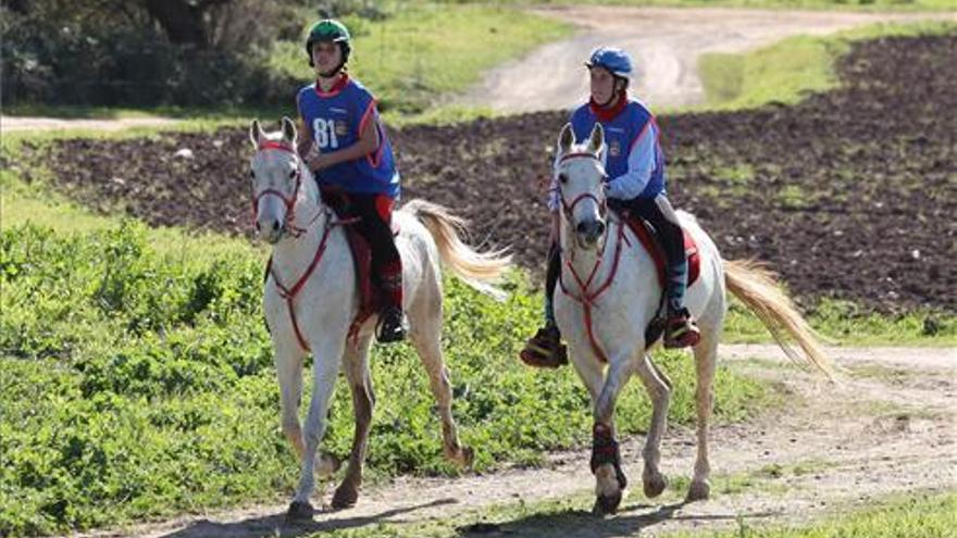 Celebrados el raid y carrera de postas &#039;Escuela de Vaqueros&#039;