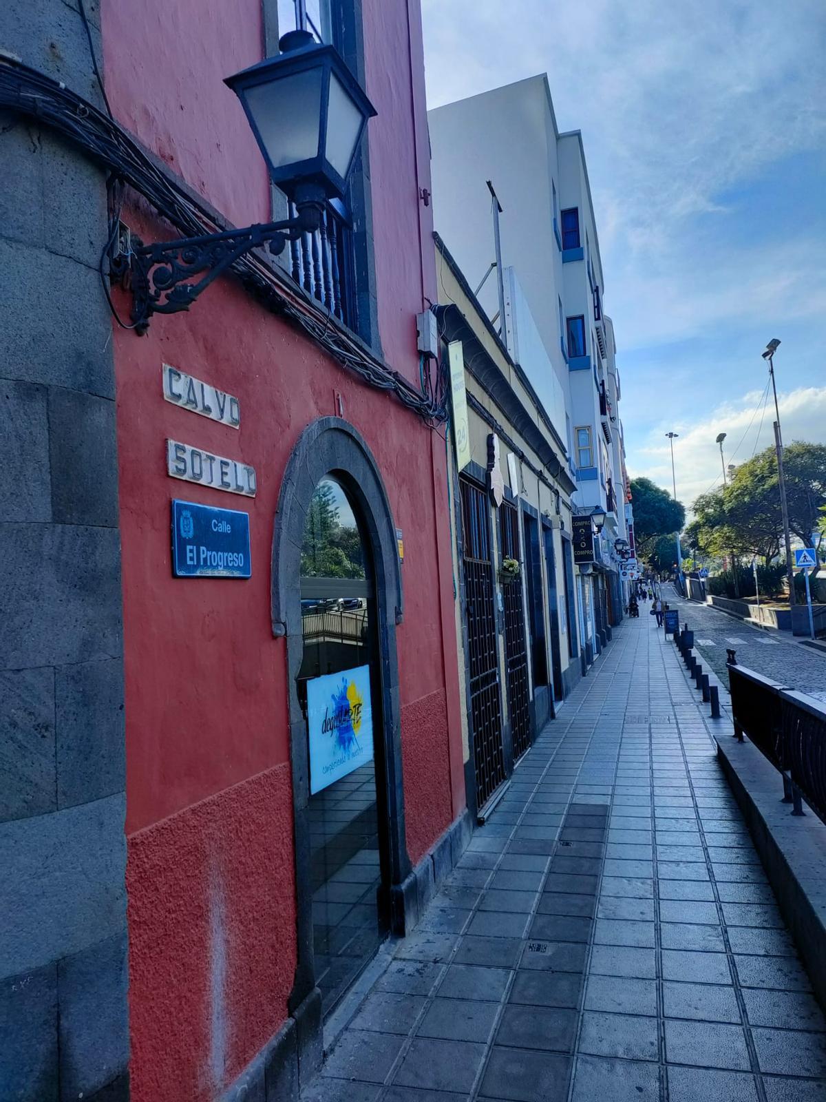 Calle El Progeso, antigua Calvo Sotelo