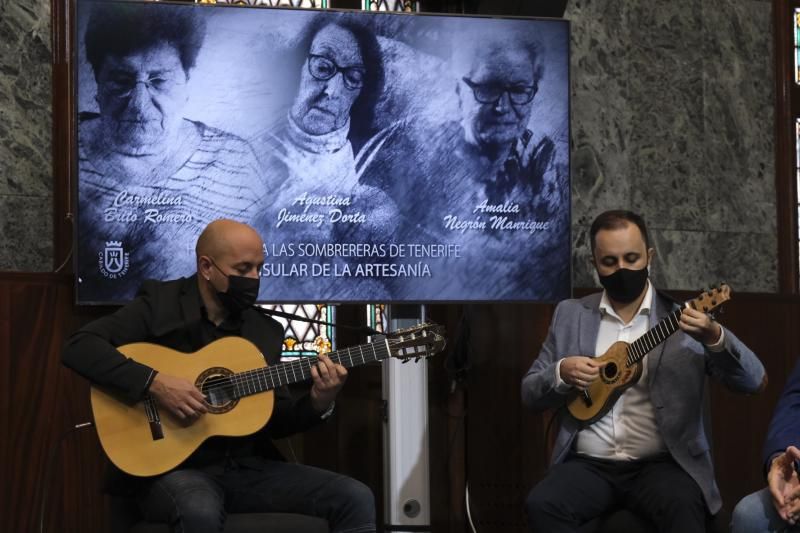 Acto de homenaje en el Cabildo de Tenerife por el Día Insular de Artesanía