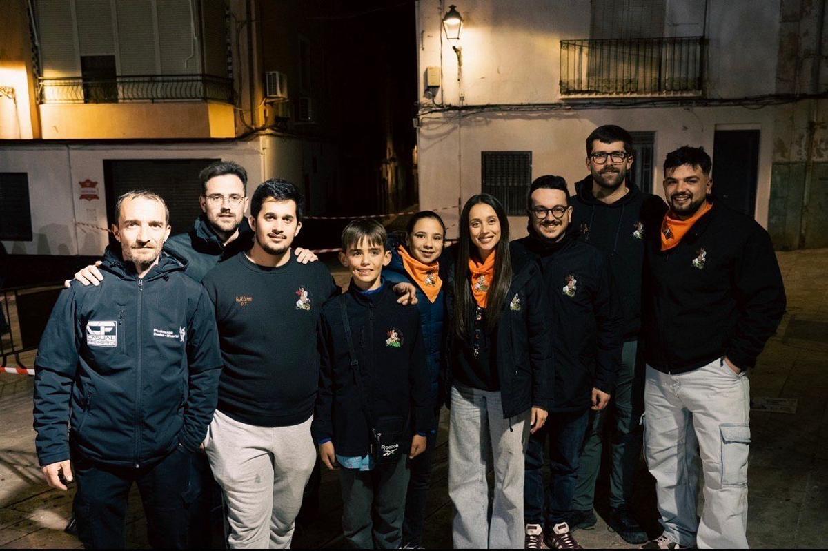 Falleros de la Falla Sant Jordi de Xàtiva.