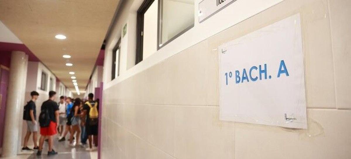 Estudiantes de Bachillerato de un instituto de Andalucía