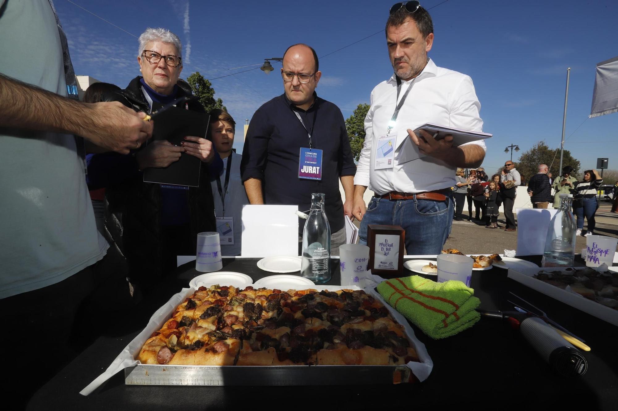 El primer concurso de 'Coca de Fira' de Ontinyent