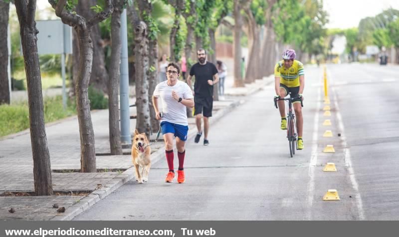 Castellón sale a pasear y practicar deporte