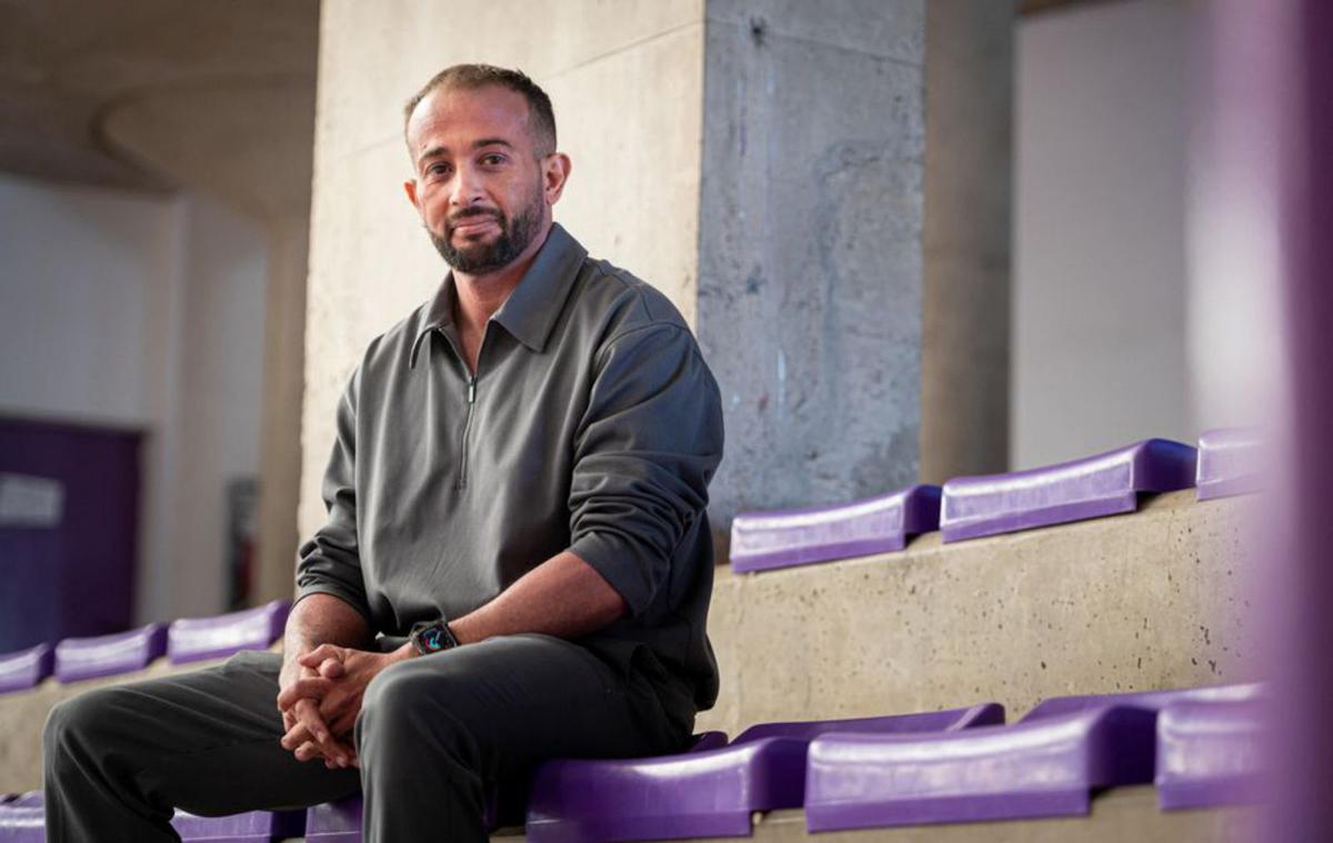 David Martín, presidente del CV Haris.  | ARTURO JIMÉNEZ